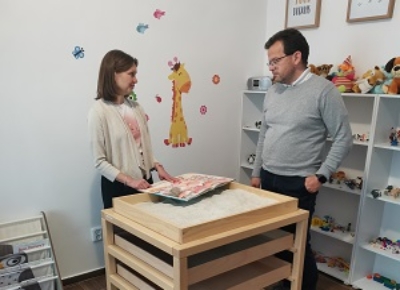 Setkání se starostou obce Starý Mateřov v Krizovém centru Chrudim