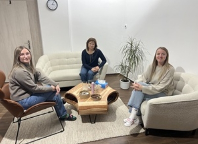 Návštěva paní doktorky MUDr. Hudcové v našem krizovém centru