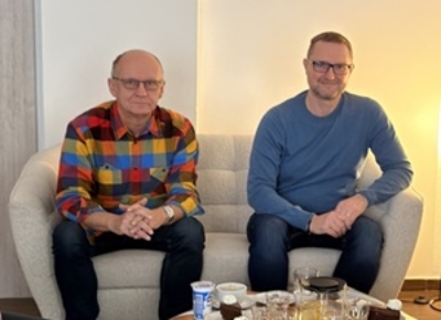 Krizové centrum v Chrudimi navštívili Tomáš Vlasák a Pavel Šotola