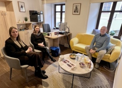 Když se dobré věci daří. Návštěva pana Koníře v našem krizovém centru